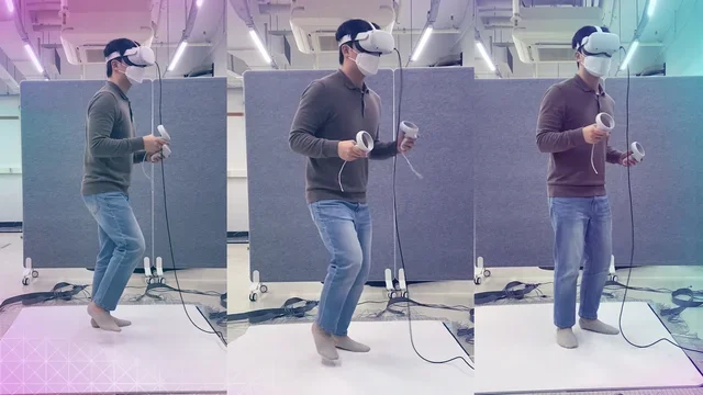 A new system of moving in a virtual reality has been released