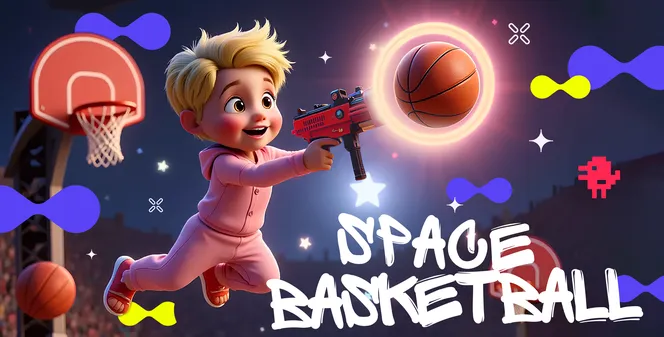 SPACE BASKETBALL – A GAME THAT YOU WILL FALL IN LOVE WITH ON THE FIRST THROW!