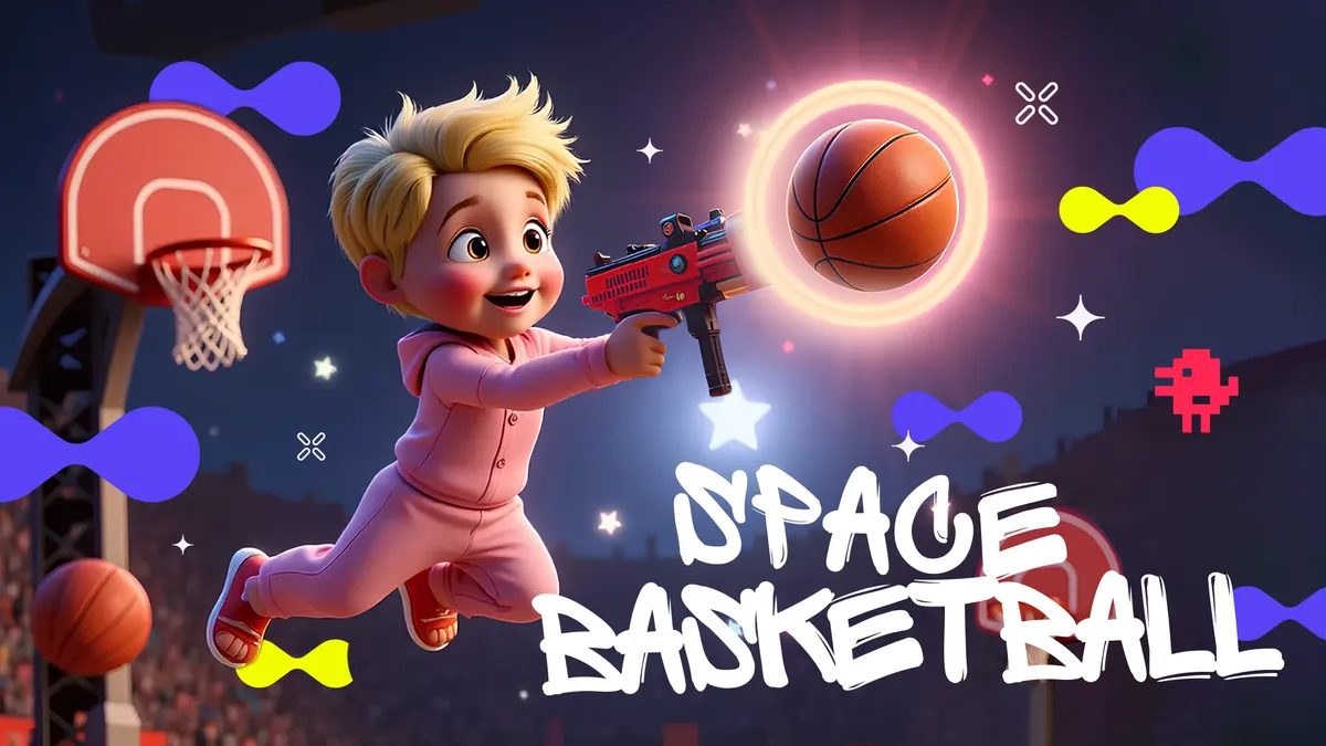 SPACE BASKETBALL – A GAME THAT YOU WILL FALL IN LOVE WITH ON THE FIRST THROW!