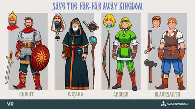NEW CHARACTERS OF SAVE THE FAR-FAR AWAY KINGDOM