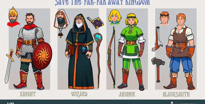 NEW CHARACTERS OF SAVE THE FAR-FAR AWAY KINGDOM