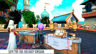 SAVE THE FAR-FAR-AWAY KINGDOM: ENCHANTER’S AREA IN THE GAME LOBBY