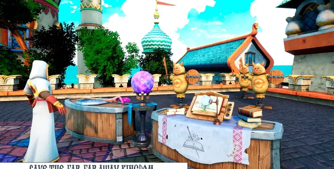 SAVE THE FAR-FAR-AWAY KINGDOM: ENCHANTER’S AREA IN THE GAME LOBBY