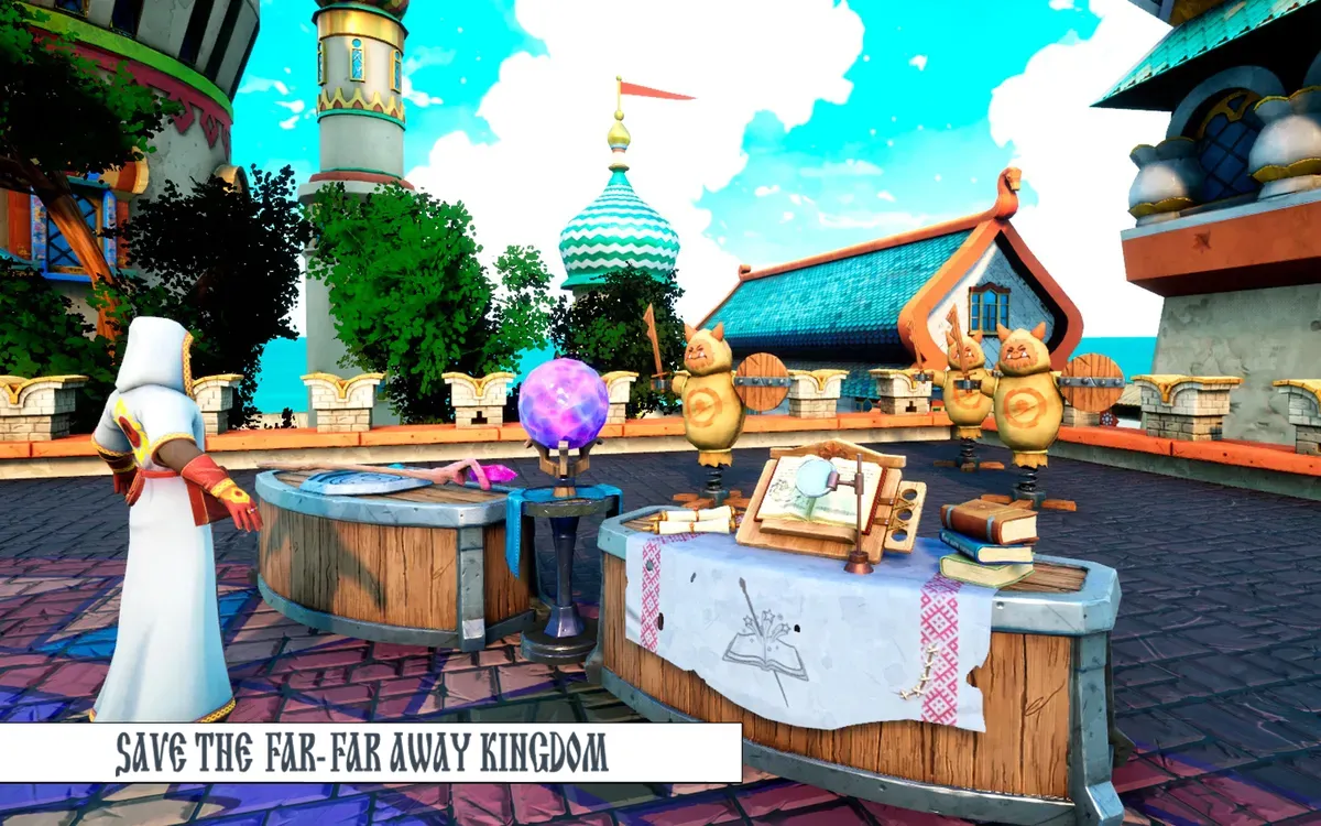 ENCHANTER’S AREA IN THE GAME LOBBY