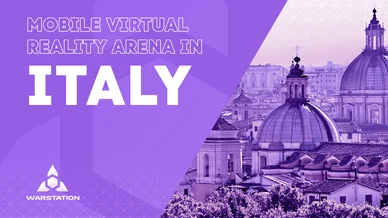 Mobile virtual reality arena in Italy
