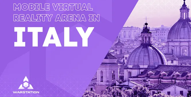 Mobile virtual reality arena in Italy