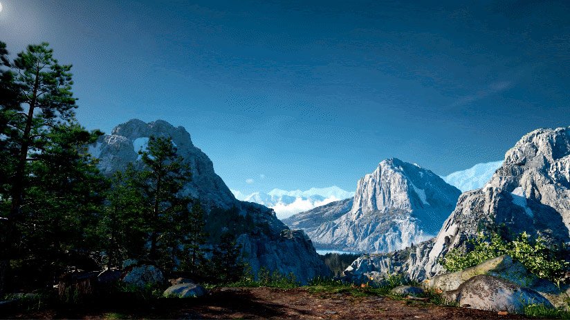 New Home Environments - Mountain Landscape