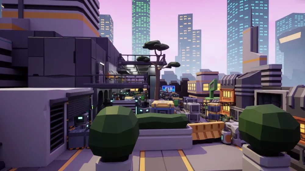 Sci-fi City map