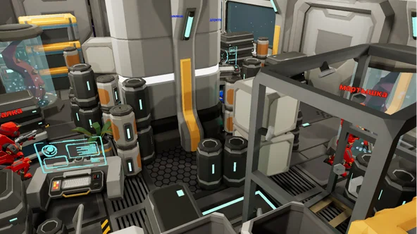 Warquest VR map Space station