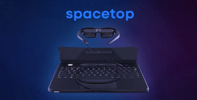 Spacetop — a laptop with AR glasses instead of a screen