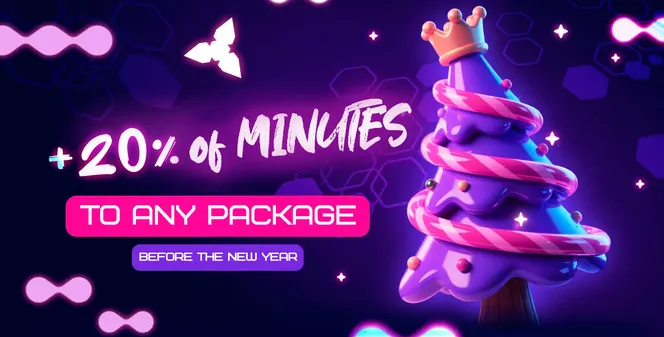 WARSTATION NEW YEAR’S SPECIAL OFFER: GET ADDITIONAL MINUTES FOR FREE!