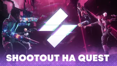 The VR game Shootout is available for free download for Quest