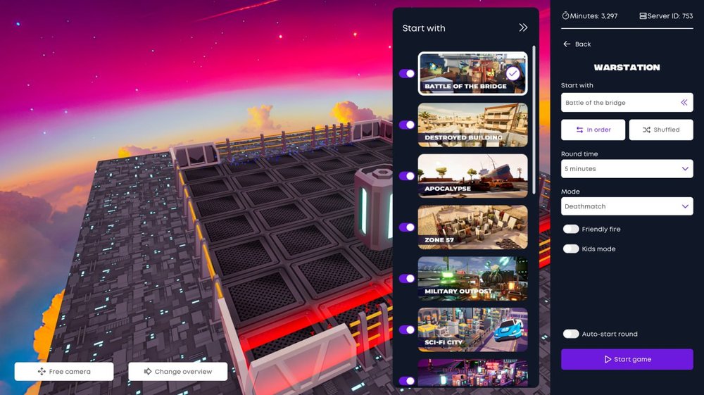 General settings and round options